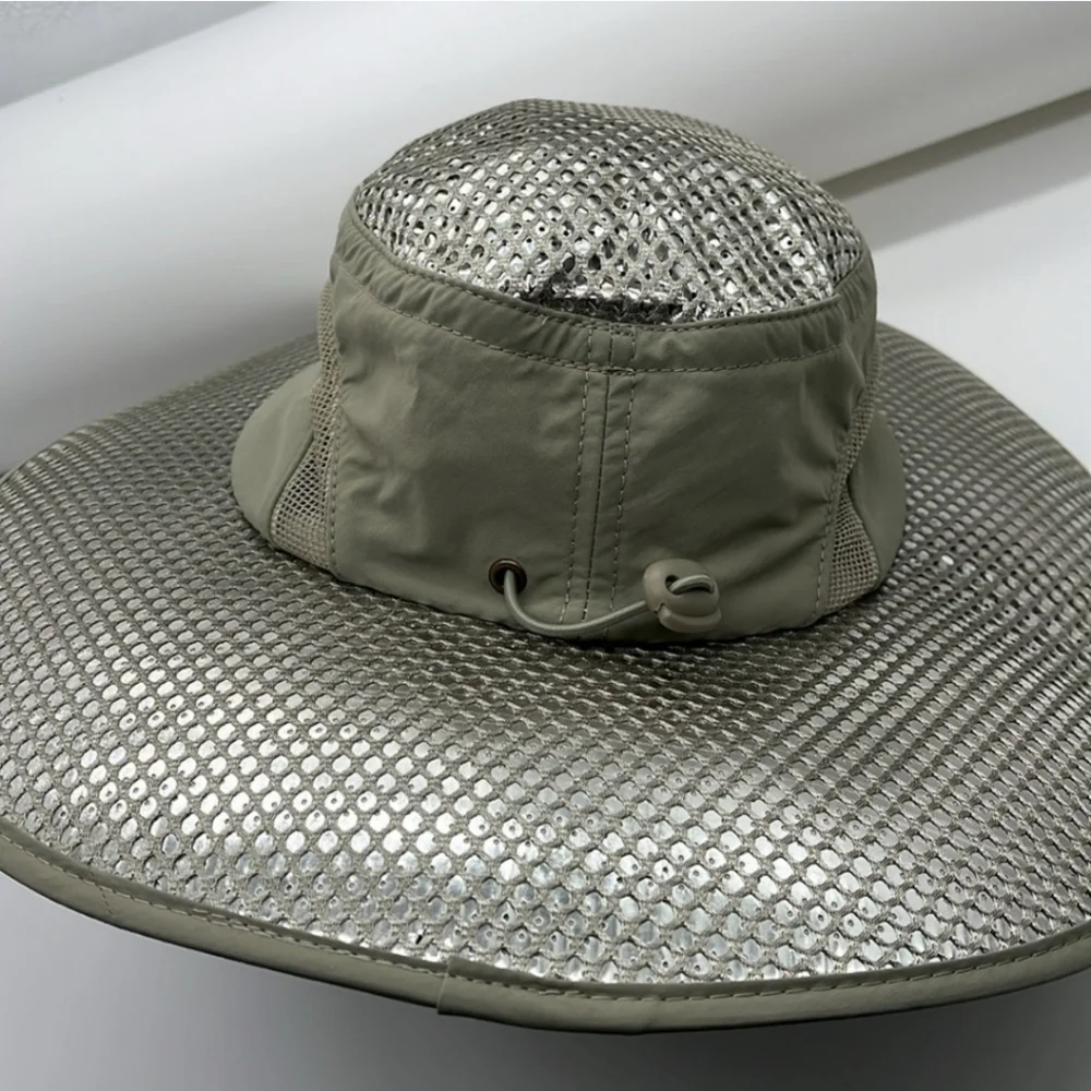 Arctic Air Evaporative Cooling Hat One Size Silver Ventilated UV Protection